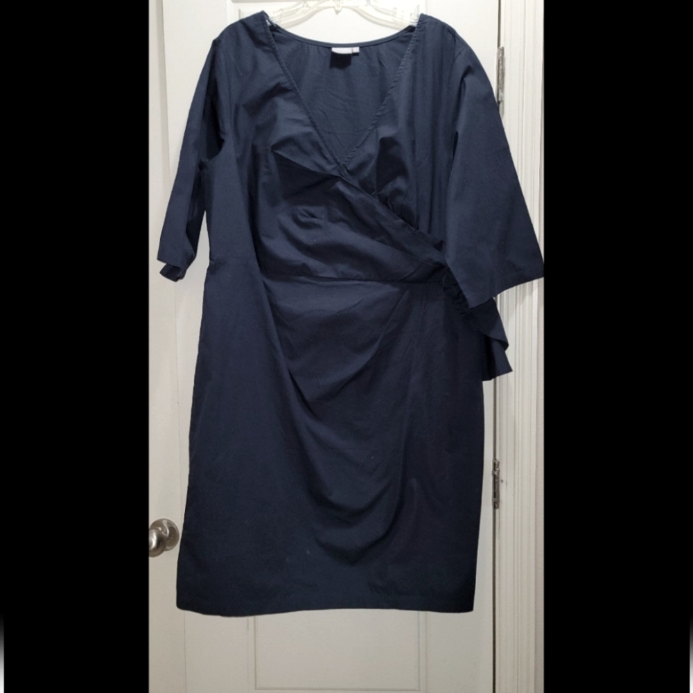 Navy blue dress